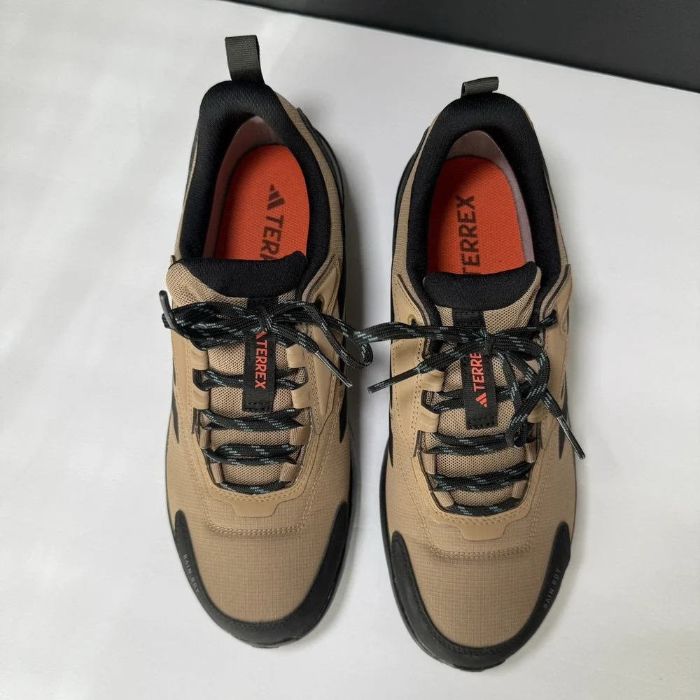 NWOT Adidas Terrex Anylander RAIN.RDY Hiking Shoes JQ9961 Men's 11 Brown/Black